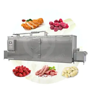 OCEAN Fruit Iqf Small Shrimp Food Strawberry Quick Freeze Machine Bakery Potato Price For Seafood And Fish
