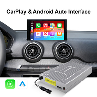 Module CarPlay Android Auto sans fil Rhythm pour Audi A3 Q2L A4 A5 Q5 2016-2022 Plateforme MIB Prise en charge de la commande vocale