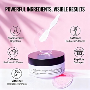 Maschera Occhi in Gel con Peptidi di Collagene Vegano OEM/ODM, Anti-Rughe e Anti-Età per Occhiaie e Gonfiore, per Tutti i Tipi di Pelle - Product Image 2