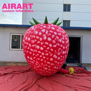 Myrtille gonflable géante pour les promotions agricoles Ballon gonflable pour les salons professionnels - Product Image 4