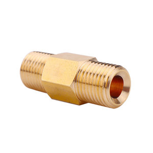 Mingou <b>Copper</b> Pipe Fitting Adapter 1/4 Inch For Car Wash High Pressure <b>Washer</b> - Product Image 1
