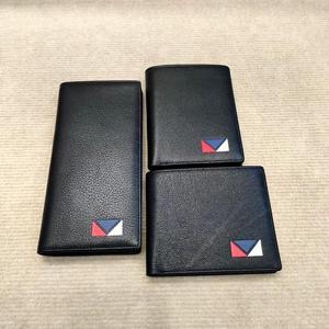 Low MOQ Custom Logo Business Cowhide <strong>Leather</strong> Luxury Purse ID Card Genuine <strong>Leather</strong> <strong>Wallet</strong> <strong>for</strong> <strong>Men</strong> - Product Image 4