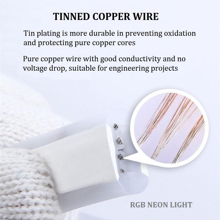 RGBW Pixel Addressable Neon Flex Strip Waterproof IP67 24V Magic Color RGBIC WS2811 WS2812 SMD 5050 Programmable Led Neon Light