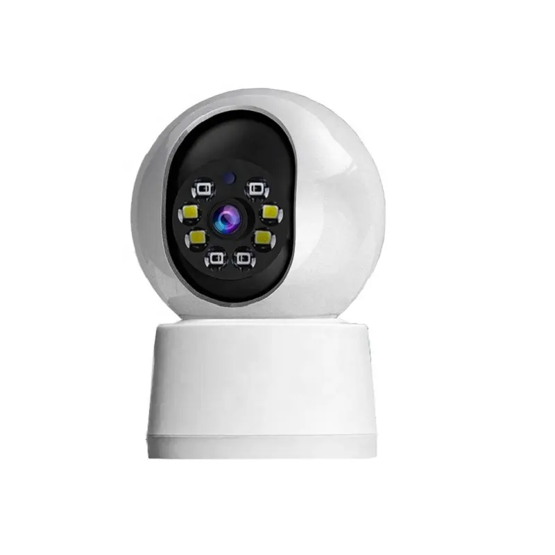 Telecamera Wireless 2MP PTZ per interni bidirezionale Audio P2P per la sicurezza domestica IP Auto Tracking telecamera CCTV di rete 2.4G Hot vendita telecamera Wifi