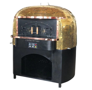 Four à pizza commercial électrique en or/<span class=keywords><strong>Gad</strong></span>/bois Italie Double porte - Product Image 1