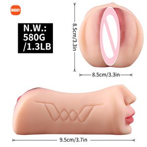 Ucuz erkek mastürbasyon su vajina oyuncak Tongue tor fincan dil ağız vajina kedi ile derin boğaz seks oyuncakları erkekler için - Product Image 6