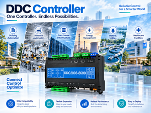 Milesgo DDC2003-8600 คอนโทรลเลอร์ DDC อุตสาหกรรม รองรับ BACnet, Modbus, MQTT, <span class=keywords><strong>OPC</strong></span> <span class=keywords><strong>UA</strong></span> สำหรับระบบ HVAC, อาคารอัจฉริยะ และ EMS - Product Image 1