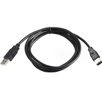 Câble adaptateur convertisseur Firewire IEEE 1394 6 broches mâle vers USB 2.0 a mâle 1,8m/3m/5m
