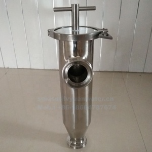 Guangzhou Factory Sanitary Tri-clamp SS 316L 304 Tube Stainless Steel Dairy <strong>Inline</strong> Pipe <strong>Filter</strong> Housing for Milk <strong>Filter</strong> - Product Image 5