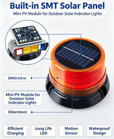 Mini module solaire PCB SMT en époxy avec plaques de soudure arrière pour feux d'avertissement solaires, capteurs IoT extérieurs et traceurs GPS