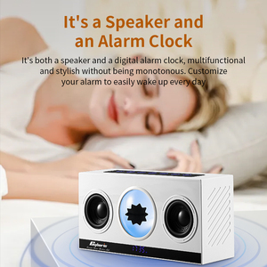 Loa âm thanh ferrofluid độc đáo B1, hình ảnh chất lỏng nhảy múa, âm thanh không dây với tùy chọn báo thức và đa phát lại - Product Image 4