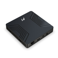 Boîtier TV intelligent Android 15 P1 pas cher, lecteur multimédia HD, 2 Go 16 Go, télécommande vocale ATV, lecteur multimédia 4K