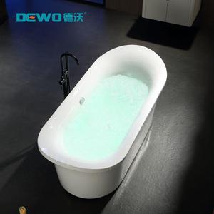 <span class=keywords><strong>Baignoire</strong></span> ovale autoportante en acrylique de 1,9 m avec <span class=keywords><strong>120</strong></span> jets cachés et pompe de 400 W pour villa de villégiature - Product Image 1
