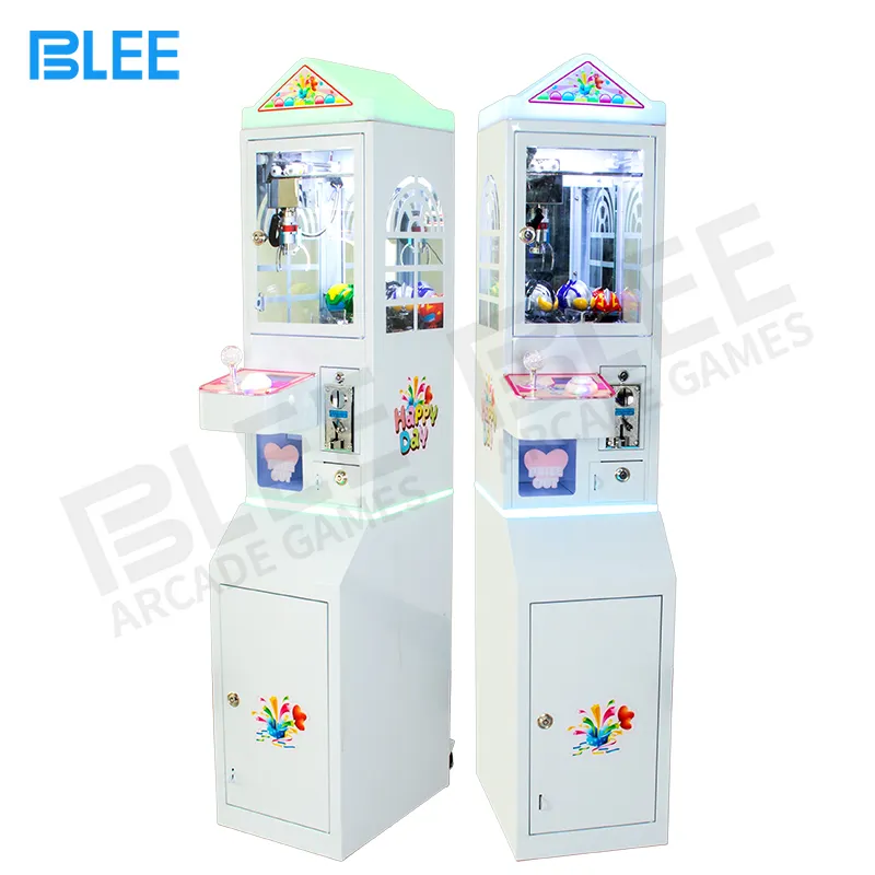 custom wholesale mini plush dolls for claw machine indoor mini claw machine coin operated gift vending machine