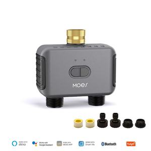 <span class=keywords><strong>Bluetooth</strong></span> kontrollü 2-Way yağmur gecikme filtresi için MOES akıllı bahçe yağmurlama su zamanlayıcı programlanabilir otomatik OLED <span class=keywords><strong>Android</strong></span> - Product Image 3