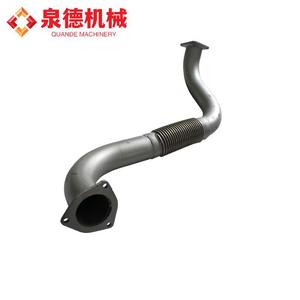 Stainless Exhaust Pipe for GAC Hino Euro IV <b>Concrete</b> <b>Mixer</b> <b>Truck</b> Front Dual Axle Bellows 17401-E0S00 Compatible Abarth Model - Product Image 3