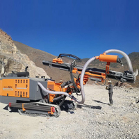 Laiapcom — plate-forme de forage avec compresseur d'air, combinaison de camion sans cabine, ZGYX 452 ZEGA Kaishan, chenilles à trous literie