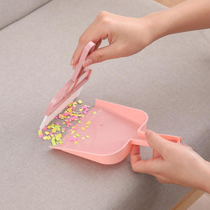Nouvel arrivage en gros : Ensemble mini balayette et pelle pour clavier et bureau, petit outil de nettoyage domestique - Product Image 6