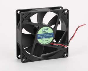 Заводская оптовая продажа 80 мм 80x80x25 мм Dc Бесщеточный Охлаждающий вентилятор 5 В 12 В 24 В 48 В высокого качества осевой вентилятор охлаждения чашка зеленый дом - Product Image 1