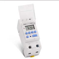 Temporizador Electrónico Programable Semanal Digital con Pantalla LCD de 24 Horas para Calentador de Agua de 20 Amperios con Certificación CE
