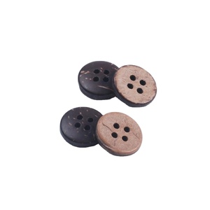 Natural Color <strong>4</strong>-Holes <strong>Button</strong> Shirt Coconut Wood BN80035 Elegant <strong>Button</strong> Type - Product Image 1