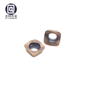 Inserto CNC de fresa de carburo de alta alimentación SOMT100420ER para mecanizado de aluminio y acero inoxidable herramientas de corte OEM personalizables - Product Image 2