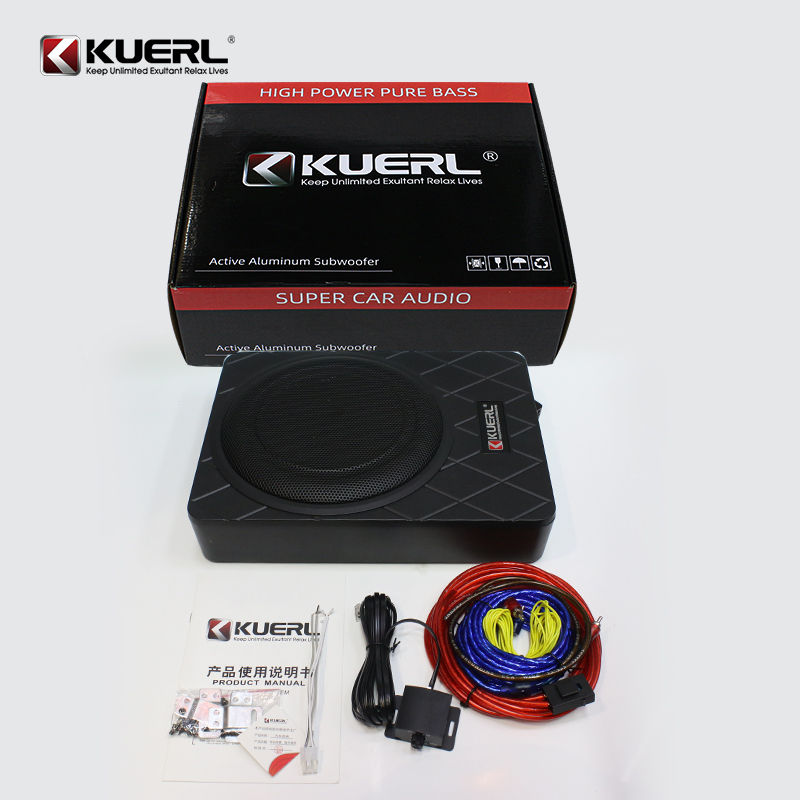 JBL Subwoofer de audio para automóvil de 10, negro