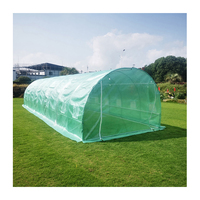 Mini serre de jardin en plastique pour serre avec cadre