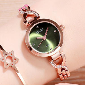 Reloj de Mujer Moderno para Estudiantes, Elegante Reloj de Cuarzo con Esfera Pequeña y Adornos de Diamantes - Product Image 6