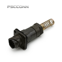 Connecteur circulaire de qualité industrielle PSCCONN série FQ, FQ14 FQ18 FQ24 FQ30, prise et fiche baïonnette étanches IP67