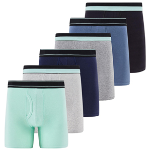 Intimo Uomo di Qualità Superiore, Boxer in Cotone a Maglia con Logo Personalizzato - Product Image 2