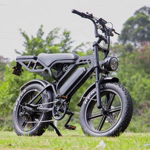 EU NLสต็อกV20 Proไฟฟ้าFatbike 20นิ้ว250วัตต์เนเธอร์แลนด์ไฟฟ้าจักรยานเมือง750วัตต์แผนที่E-Bike Holland - Product Image 3