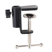 Support de microphone NB35, accessoires, fixation réglable, pince de table, support de lampe de table, pince à bascule en métal