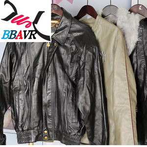 Chaqueta de Invierno Unisex de Cuero Gracer en Oferta, Usada, de Segunda Mano, Alta Calidad, Pedido Mínimo 45 kg - Product Image 5