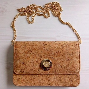 Boshiho Hot Sale Antibacterial Vegan Cork Fabric Handbag From Portugal - Product Image 1