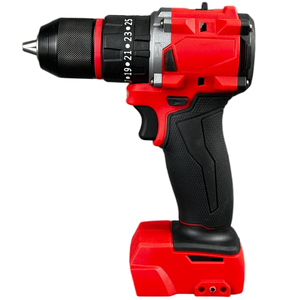 Juego de Herramientas Eléctricas Industriales Inalámbricas sin Escobillas con Atornillador de Impacto y Taladro, 2 Baterías de 5.0Ah, Rojo - Product Image 4