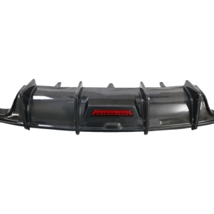 Diffusore Posteriore e Labbro Inferiore in Fibra di Carbonio 2009-2019, Superficie Lucida, Facile da Installare, Adatto per <span class=keywords><strong>Audi</strong></span> <span class=keywords><strong>A6</strong></span> C7 C7.5 C8 Berlina - Product Image 2