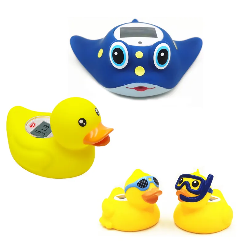 floating digital duck water temperature thermometers lcd display bath thermometers for newborn infant toddles baby kid