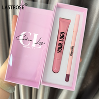 Kit de Maquillage Lèvres Hydratant et Nourrissant Végétalien et Sans Cruauté Animale : Baume à Lèvres Peptidique et Crayon Contour des Lèvres en Gros, Marque Privée