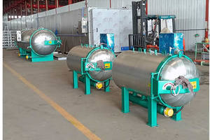 Sterilizzatore Industriale per Funghi Commestibili, Autoclave per Preparazione del Substrato nelle Serre di Coltivazione - Product Image 2