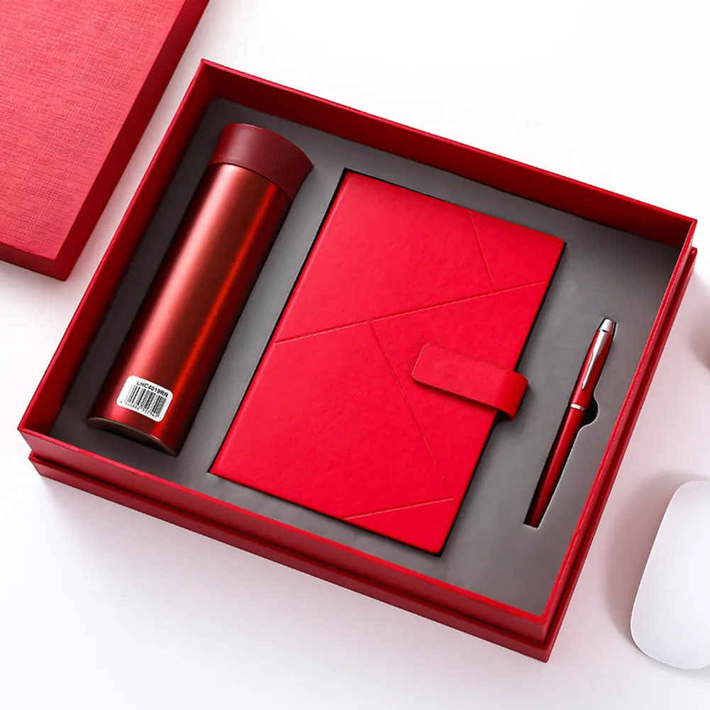 2023 Подарочный блокнот для дневника, роскошный набор высококачественных блокнотов с индивидуальным логотипом, блокнот с ручкой для печати/