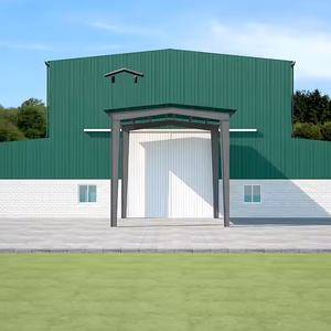 บ้านเหล็กสำเร็จรูปแบบตะแกรงสำเร็จรูปโกดังโครงสร้างโลหะสไตล์ใหม่ - Product Image 5