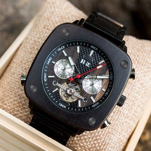 Quickshipment bobobird đồng hồ bằng gỗ người đàn ông Đồng hồ Chronograph cá nhân thương hiệu đồng hồ sang trọng phong cách OEM đồng hồ với lịch - Product Image 4