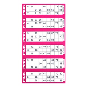 High Quality Custom Print on Demand Diverse Products Bingo Card Ticket Supplier - Product Image 5
