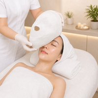 Masque facial en plâtre en gros pour marques de soins de la peau à marque privée
