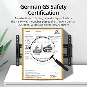 Supporto TV da <span class=keywords><strong>Parete</strong></span> NB P6 Completamente Dinamico e Rotante, Adatto <span class=keywords><strong>per</strong></span> TV LED LCD con Schermo Grande da 40-75 Pollici - Product Image 6