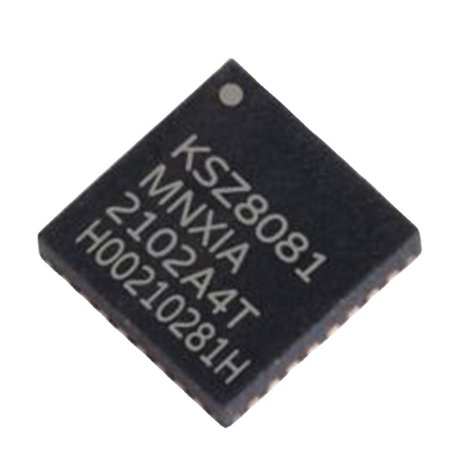 Microchip KSZ8081RNBIA-TR 10/100 Ethernet PHY Transceiver RMII Interface 32-VQFN Integrated Circuit IC Chip