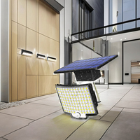 Lampes solaires LED RGB 5W, étanches IP65, en plastique ABS, lampadaires certifiés CE, éclairage extérieur pour routes et paysages