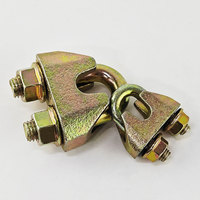 Wire Rope Fasteners Galvanized Rigging DIN1142 Wire Rope Clips