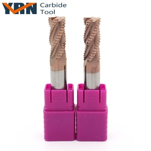 <span class=keywords><strong>YRN</strong></span> Fraise à dégrossir en carbure métrique/pouce à 4 cannelures - Product Image 2